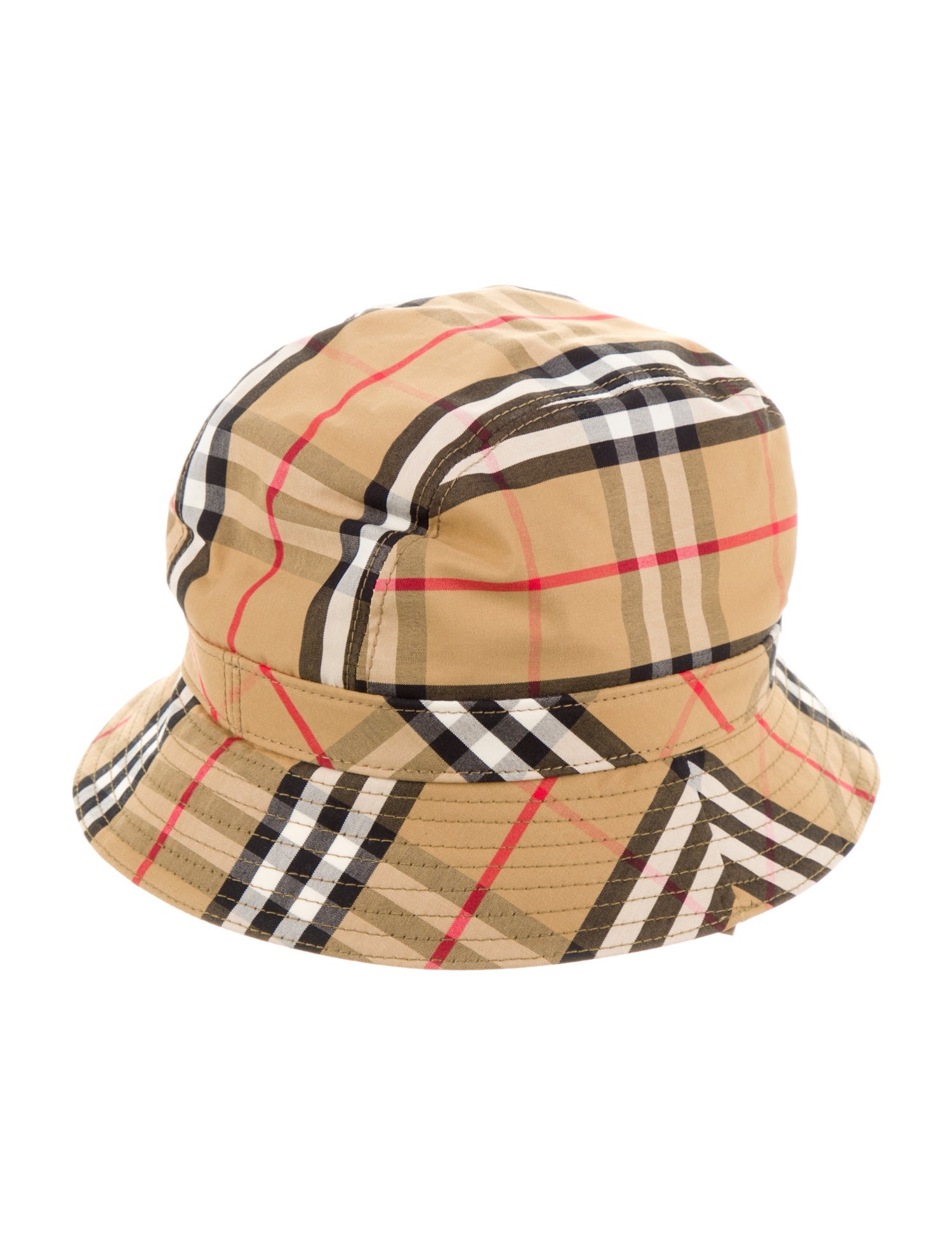 Burberry Checkered Bucket Hat